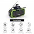 Solar Hand Crank Radio 5000mah Large Battery Capacity Portable Multifunctional Outdoor Emergency Radio green