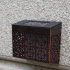 Solar Hollow Wall Lamp Garden Decoration Waterproof Outdoor Landscape Lamp For Garden Patio Yard 2 Pack white light