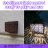 Solar Hollow Wall Lamp Garden Decoration Waterproof Outdoor Landscape Lamp For Garden Patio Yard 2 Pack white light