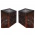 Solar Hollow Wall Lamp Garden Decoration Waterproof Outdoor Landscape Lamp For Garden Patio Yard 2 Pack white light