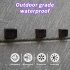 Solar Hollow Wall Lamp Garden Decoration Waterproof Outdoor Landscape Lamp For Garden Patio Yard 2 Pack white light