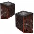 Solar Hollow Wall Lamp Garden Decoration Waterproof Outdoor Landscape Lamp For Garden Patio Yard 2 Pack white light