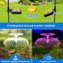 Solar Jellyfish Light 7 Colors Changing Outdoor Waterproof Garden Lights Led Fiber Optic Lamps For Lawn Patio Doublejellyfish 2pcs