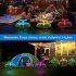 Solar Jellyfish Light 7 Colors Changing Outdoor Waterproof Garden Lights Led Fiber Optic Lamps For Lawn Patio Doublejellyfish 2pcs