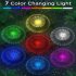 Solar Jellyfish Light 7 Colors Changing Outdoor Waterproof Garden Lights Led Fiber Optic Lamps For Lawn Patio Doublejellyfish 2pcs