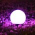 Solar LED Ball Lights Color Changing Outdoor Ip65 Waterproof Garden Solar Globe Lamp 15cm