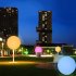 Solar LED Ball Lights Color Changing Outdoor Ip65 Waterproof Garden Solar Globe Lamp 15cm