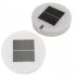 Solar LED Pool Light With Remote Control Outdoor IP65 Waterproof RGB Color Changing Underwater Solar Lamp For Villas Courtyards Lawns Water Surfaces Cold white