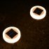 Solar LED Pool Light With Remote Control Outdoor IP65 Waterproof RGB Color Changing Underwater Solar Lamp For Villas Courtyards Lawns Water Surfaces Cold white