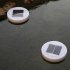 Solar LED Pool Light With Remote Control Outdoor IP65 Waterproof RGB Color Changing Underwater Solar Lamp For Villas Courtyards Lawns Water Surfaces RGB remote 
