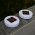 Solar LED Pool Light With Remote Control Outdoor IP65 Waterproof RGB Color Changing Underwater Solar Lamp For Villas Courtyards Lawns Water Surfaces Cold white