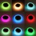 Solar LED Pool Light With Remote Control Outdoor IP65 Waterproof RGB Color Changing Underwater Solar Lamp For Villas Courtyards Lawns Water Surfaces Cold white