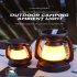 Solar LED Rechargeable Camping Lantern  130LM Adjustable Brightness Lantern Flashlight With Usb Charging Cable  3 Lighting Modes Solar Camping Lamp For Hiking L