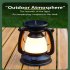 Solar LED Rechargeable Camping Lantern  130LM Adjustable Brightness Lantern Flashlight With Usb Charging Cable  3 Lighting Modes Solar Camping Lamp For Hiking L