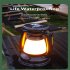 Solar LED Rechargeable Camping Lantern  130LM Adjustable Brightness Lantern Flashlight With Usb Charging Cable  3 Lighting Modes Solar Camping Lamp For Hiking L