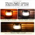 Solar LED Rechargeable Camping Lantern  130LM Adjustable Brightness Lantern Flashlight With Usb Charging Cable  3 Lighting Modes Solar Camping Lamp For Hiking L
