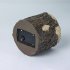 Solar LED Tree Stump Light With Solar Panel Auto On off Waterproof Flameless Dropless Candle Lamps For Party Christmas Home Decor High style