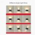 Solar LED Wall Lights 100 Lumens IP65 Waterproof High Brightness LED Headlight Beads Solar Up And Down Illuminate Outdoor Sunlight Lamp For Home Garden Porch Ad