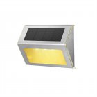 Solar Lamp With Solar Panel Ip65 Waterproof Steps Stair Lights For Yard Patio Garden Pathway Porch Decor warm light