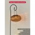 Solar Lantern Lamp Hollow Outdoor Hanging Decorative Lights For Garden Yard Tabletop Patio Lawn S Hook
