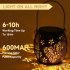 Solar Lanterns Outdoor Solar Lights For Outside With Warm Light IP65 Waterproof 2 in 1 Patio Solar Hanging Lights For Backyard Garden Halloween Christmas Butter