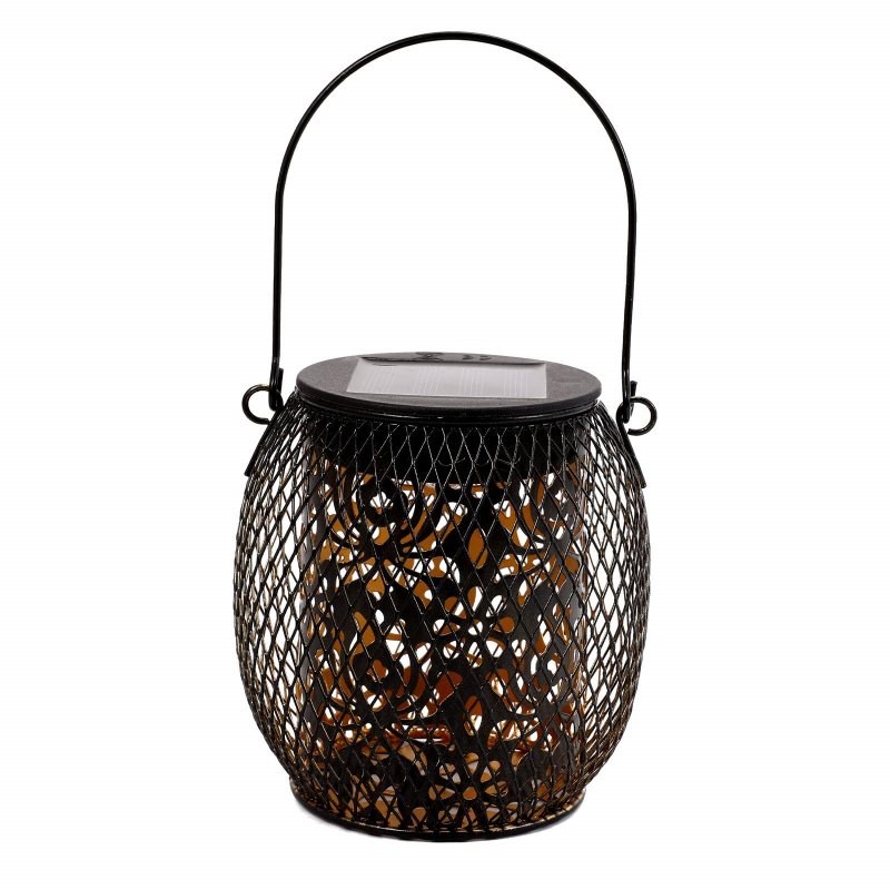 Solar Lanterns Outdoor Solar Lights For Outside With Warm Light IP65 Waterproof 2-in-1 Patio Solar Hanging Lights