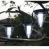 Solar Light Outdoor Waterproof Garden Decoration Hanging Lamps Night Light White light 2 4W