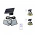 Solar Lights Outdoor Waterproof Motion Sensor Solar Powered Wall Lights For Patio Garage Backyard Porch Yard 120COB rectangular