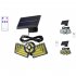 Solar Lights Outdoor Waterproof Motion Sensor Solar Powered Wall Lights For Patio Garage Backyard Porch Yard 120COB rectangular