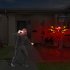 Solar Nocturnal Animal Alarm Detector Solar Infrared Motion Alarm Detector with RC Built in 13 Sound Effects N911S Red 