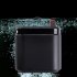 Solar Oxygen Pump Large Capacity Lithium Battery Silent Usb Charging Aquarium Fish Tank Air Pump Solar panel   black charge pump