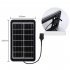 Solar Oxygen Pump Large Capacity Lithium Battery Silent Usb Charging Aquarium Fish Tank Air Pump Solar panel   black charge pump