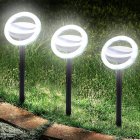 Solar Pathway Lights 12LED Solar Powered Outdoor IP65 Waterproof Landscape Lights Decoration For Garden Yard Patio Colorful light solar lawn light