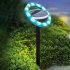 Solar Pathway Lights 12LED Solar Powered Outdoor IP65 Waterproof Landscape Lights Decoration For Garden Yard Patio white light solar lawn light