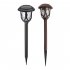 Solar Pathway Lights Outdoor 10 Pack Waterproof Auto On Off Outdoor Solar Lights For Yard Landscape Path Lawn Patio Walkway Brown   colorful