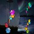 Solar Paw Print Wind Chime Light IP65 Waterproof Outdoor Wind Chimes Garden Lawn Yard Decor Gifts For Pet Lover Black shell 6 lamp holders
