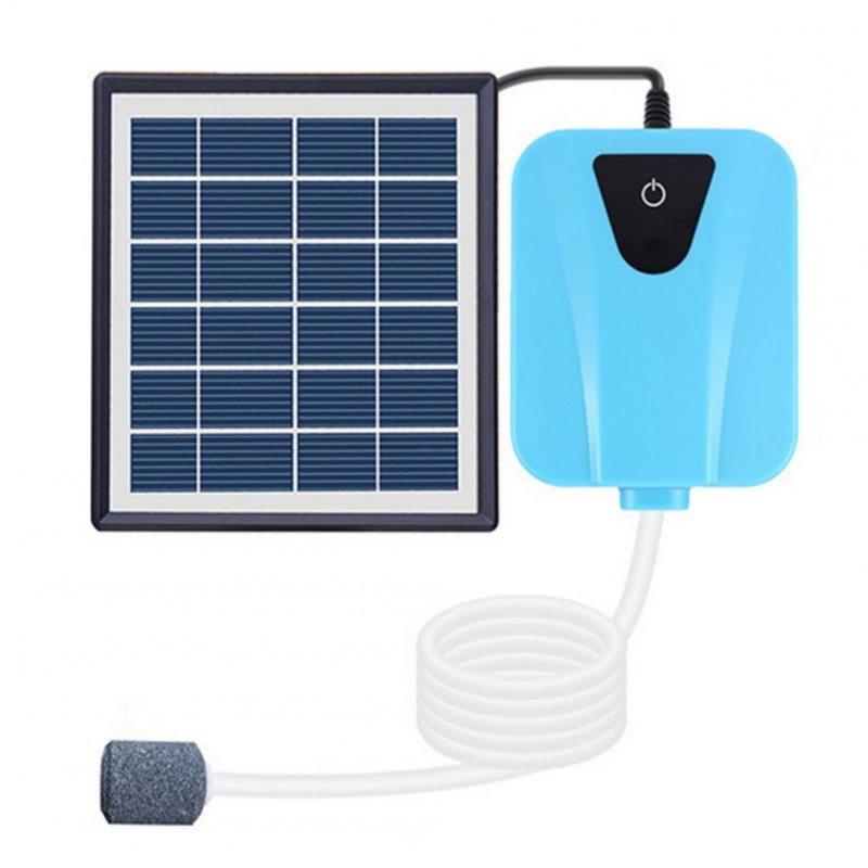 Solar Pond Aerator Solar Powered & USB Pool Fish Tank Oxygenator Oxygen Aerator