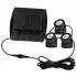 Solar Pond Lights  IP68 Waterproof Fountain Lights  LED RGB LED Underwater Spotlights Color Changing Submersible Fountain Lights For Garden Courtyard Aquarium T