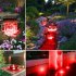 Solar Pond Lights  IP68 Waterproof Fountain Lights  LED RGB LED Underwater Spotlights Color Changing Submersible Fountain Lights For Garden Courtyard Aquarium T