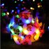Solar Power Bee Led String Light Outdoor Colorful Waterproof Garden Path Yard Decoration Lamp 3 5m 10 Lights