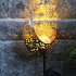 Solar Power Light Metal LED Ornament Landscape Light Outdoor Flame Effect Lawn Yard Garden Decor