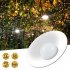 Solar Power Pendant Lights Outdoor Waterproof Energy Saving Yard Garden Garage Decoration Lamp one head