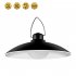 Solar Power Pendant Lights Outdoor Waterproof Energy Saving Yard Garden Garage Decoration Lamp one head