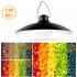 Solar Power Pendant Lights Outdoor Waterproof Energy Saving Yard Garden Garage Decoration Lamp one head