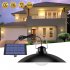 Solar Power Pendant Lights Outdoor Waterproof Energy Saving Yard Garden Garage Decoration Lamp one head