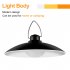 Solar Power Pendant Lights Outdoor Waterproof Energy Saving Yard Garden Garage Decoration Lamp three head