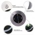 Solar Powered 4 LED Light Spots  5W Outdoor Waterproof Buried Light Garden Decoration Warm white