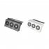Solar Powered Car Exhaust Fan 3 Cooler 5000Rpm Solar Energy Cooling Vent Exhaust Fans Portable Air Vent Radiator black