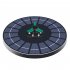 Solar Powered Fountain With Colorful LED Lights  4W Solar Bird Bath Fountains Pump With 7 Nozzles For Garden Pond Outdoor Swimming Pool Fish Tank 4W