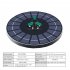 Solar Powered Fountain With Colorful LED Lights  4W Solar Bird Bath Fountains Pump With 7 Nozzles For Garden Pond Outdoor Swimming Pool Fish Tank 4W